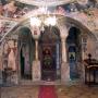 View from the narthex on the naos, Monastery of St Nahum of Ohrid