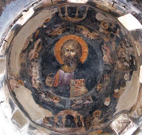 Jesus Christ the Pantocrator - St George, Staro Nagoričane