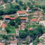 View on the monastery complex from a helicopter