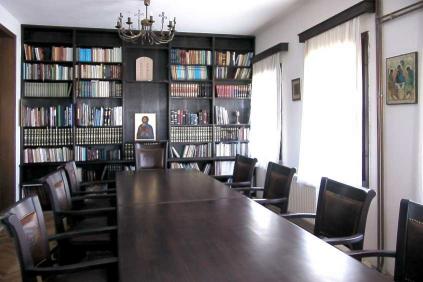 The monastery library